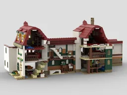 Foldable Farmhouse Playset