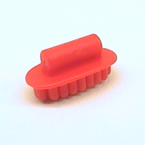 Lego Belville, Animal / Creature Accessory, Horse Brush / Red
