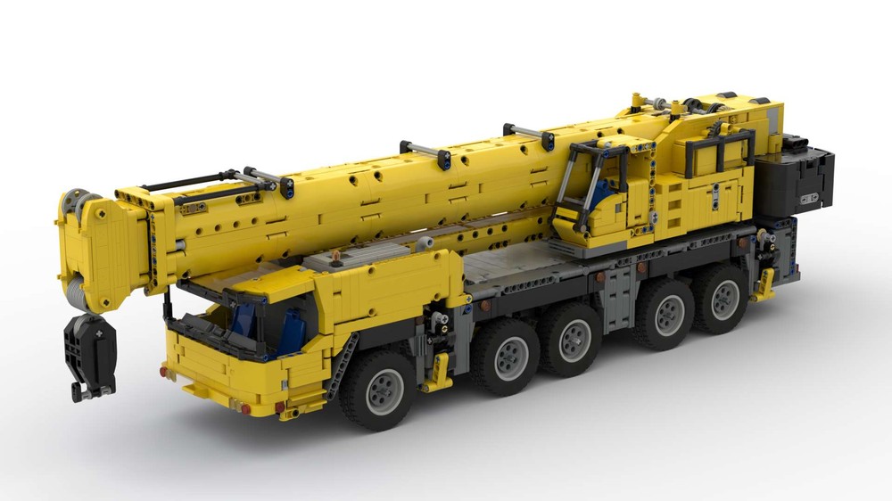 Lego Grove GMK 5250L mobile crane
