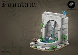 Caste wall Fountain