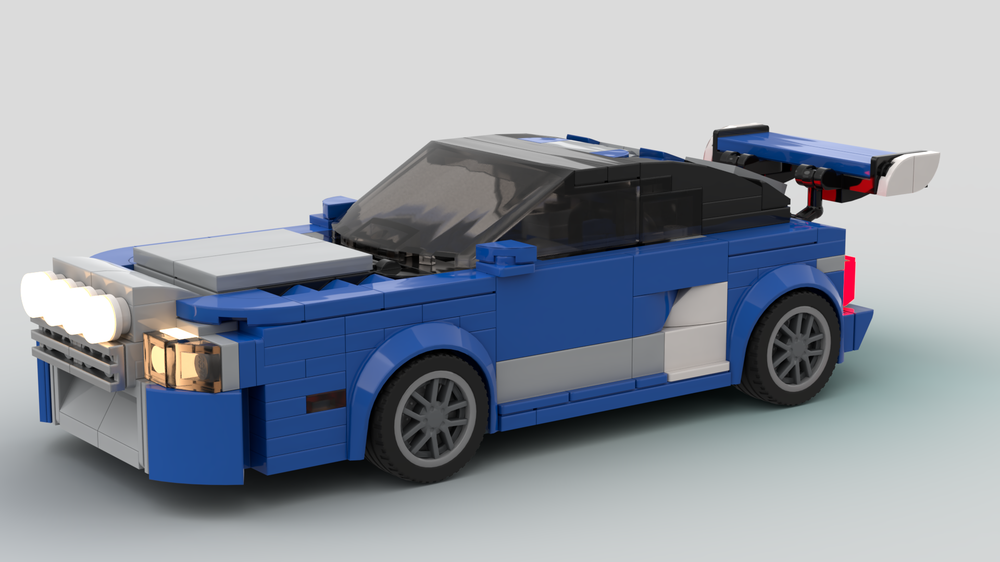 Lego Rally car (8 stud wide SC style)