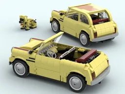 10271 Retro city car