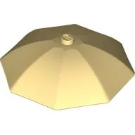 Equipment Umbrella Top with No Bottom Flaps, 6 x 6 with Top Stud / Light Yellow