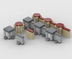 SW Commander Level 2 wall (Imperial and Rebel)