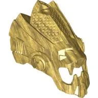 Large Figure Mask, Lion / Pearl Gold