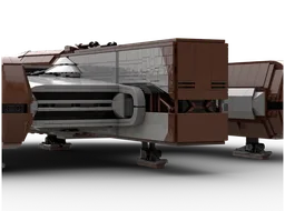 Ebon Hawk Dynamic-class freighter KOTOR (Minifig Scale)