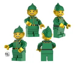 Maxi figure Elf with mail horn