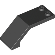 Lego Windscreen 5 x 2 x 1 2/3 / Black