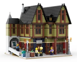 Antique dealer's half-timbered house