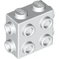 Brick Special 1 x 2 x 1 2/3 with 8 Studs on 3 Sides / White