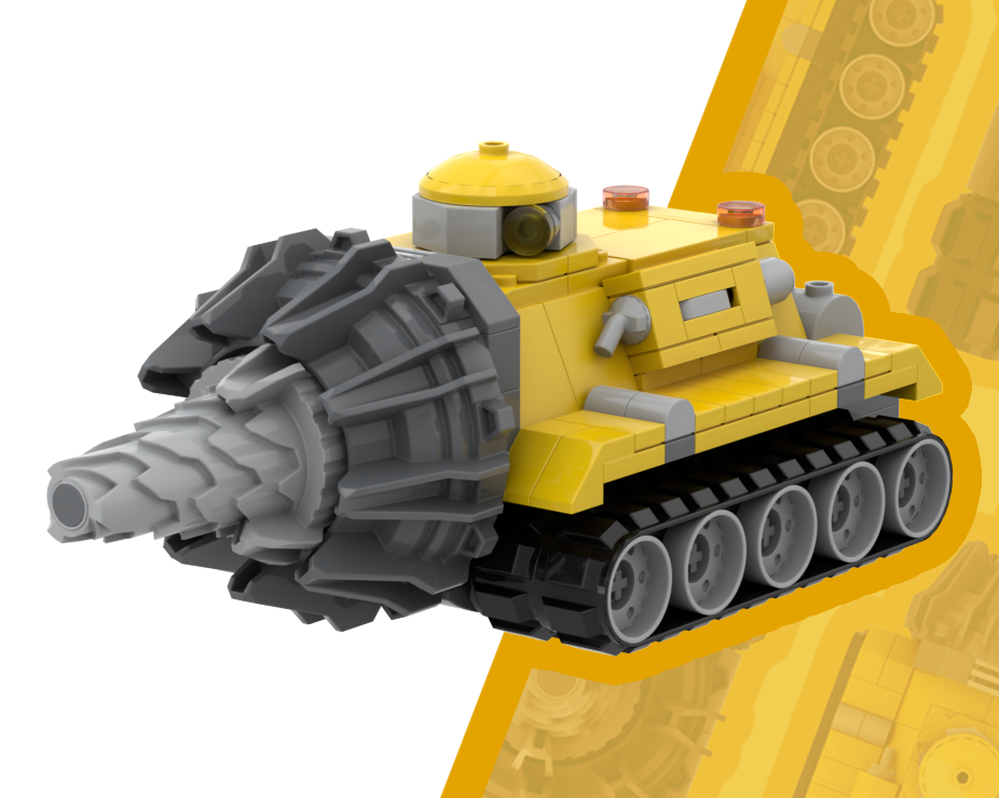 Lego Doretta the Drilldozer!
