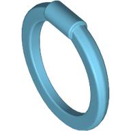 Lego Weapon Chakram / Hoop Blade / Ring / Medium Azure