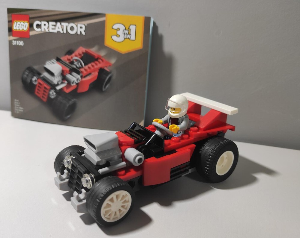 Lego 31100 Hot rod (simple modification)
