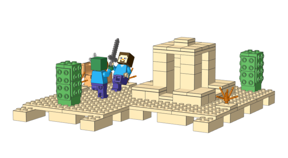 Lego Desert Well