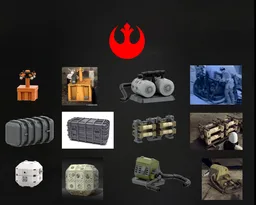 Rebel Alliance - Crates, Containers & Structures