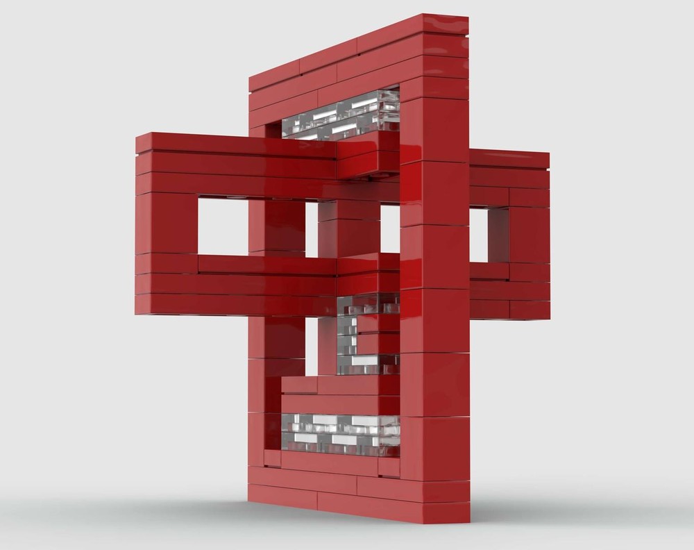 Lego Chinese Characters China Cross