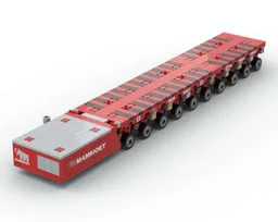 SPMT Trailer - Self Propelled Modular Transporter