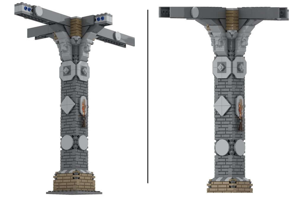 Lego Columns of the Ancient Catacombs - Original Column
