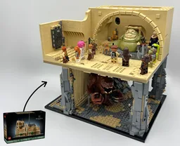Throne Room & Rancor Pit (21061 Alternate Model)