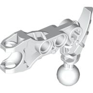 Lego Large Figure Skeletal, Limb, Angular with Ball Joint and Ball Socket (Av-Matoran) / White
