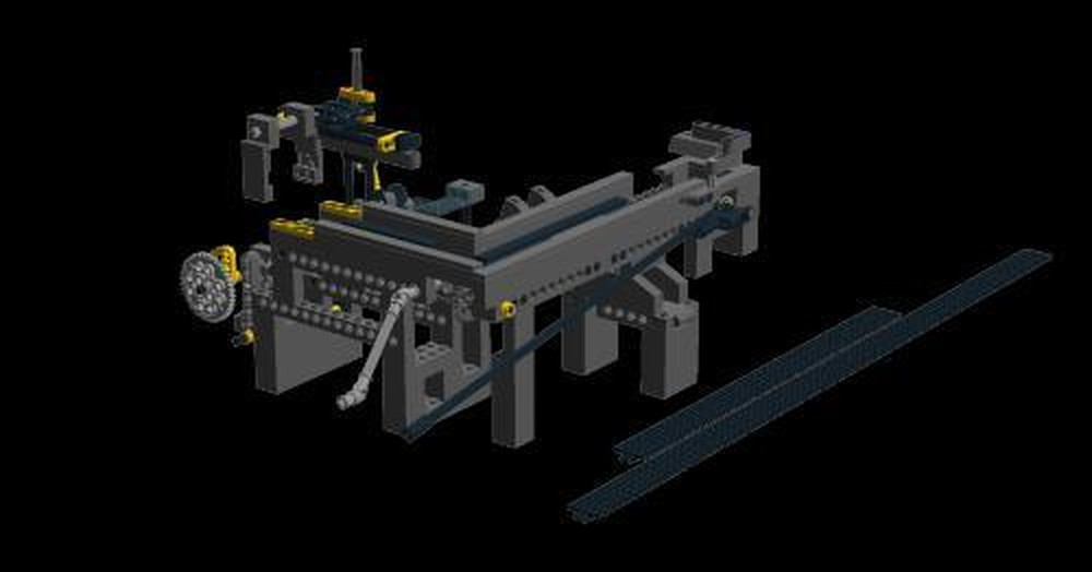 Lego Ball Factory - Part 7 - Bucket Unloader and Conveyor System