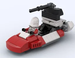 Shock Scout Speeder 75448 Alternate Build