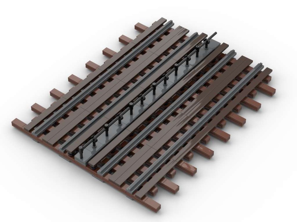 Lego L Track Collection: Track (station.6studs)