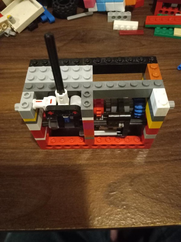 Lego 2 Speed Transmission with Shift Box