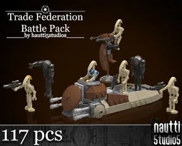 Trade Federation Battle Pack (7654 REMAKE)