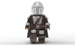 The Mandalorian Mega Figure (fits official Lego Helmet)