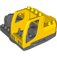 Lego Duplo Digger/ Body, Excavator and Cabin 8 x 8 x 4 / Yellow