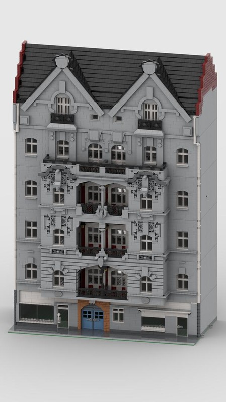 Lego Old Buidling in Berlin Style, without interior