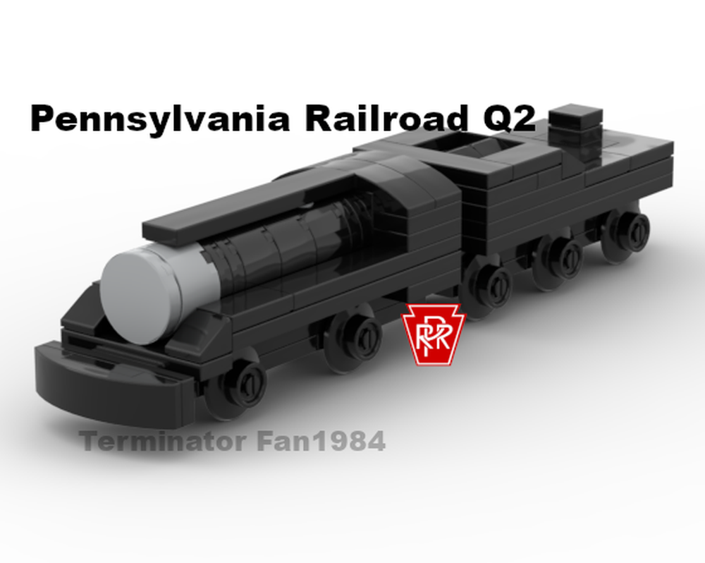 Lego Mini Pennsylvania Railroad Q2
