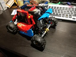 Fast RC Cross Kart powered