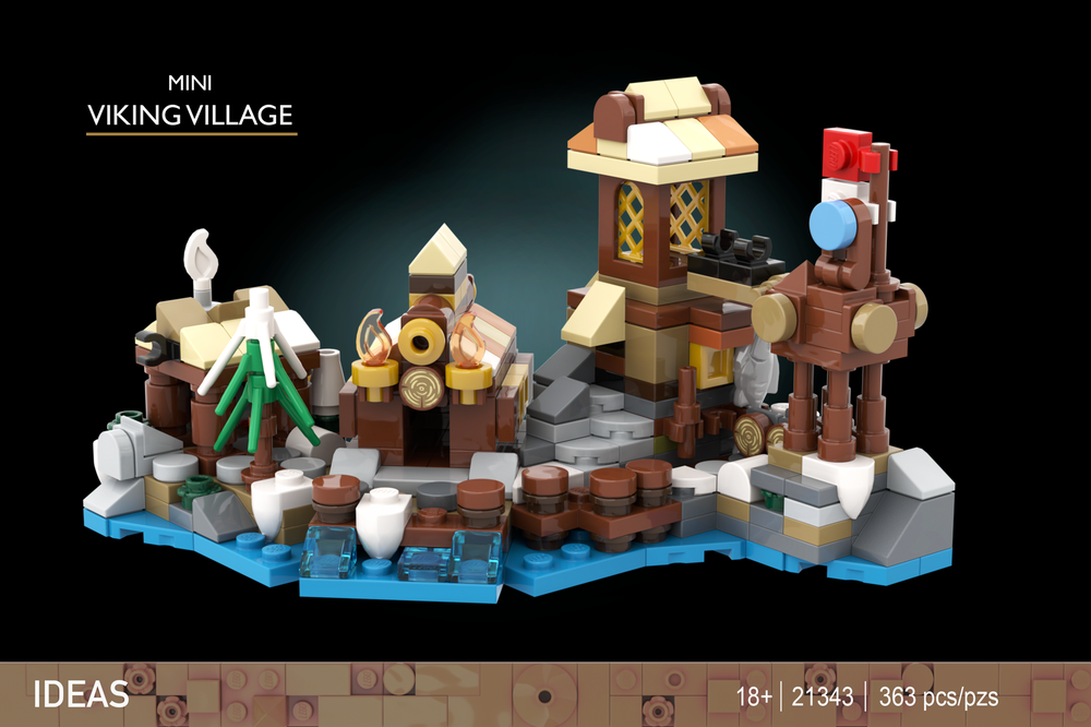 Lego Mini 21343 Viking Village