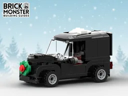 Winter Village - Classic Car