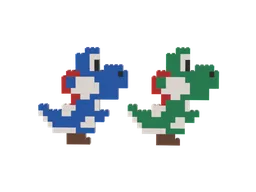 pixel dino bros