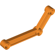 Lego Technic Link 1 x 9 Bent (6 - 4) / Orange