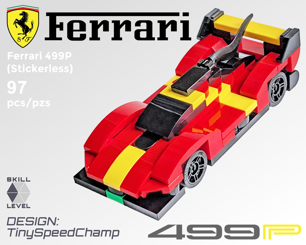 Lego Tiny 499P (Stickerless)