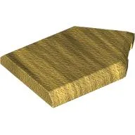 Tile Special 2 x 3 Pentagonal / Pearl Gold