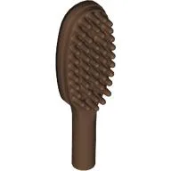 Equipment Hairbrush Short Handle [10mm] / Brown