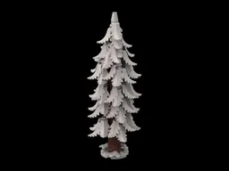 Fir tree (Version 2) in winter