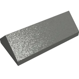 Brick Sloped 45° 2 x 4 Double / Dark Bluish Gray