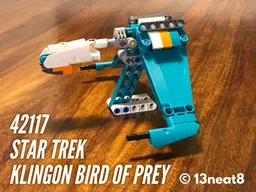 42117 Star Trek Klingon Bird Of Prey