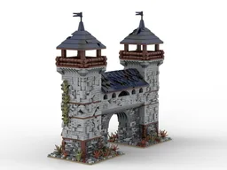 Medieval Black Falcon outpost