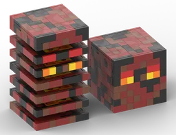 Large Minecraft Magma Cube