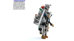 Foldable Armed Backpack Helicopter