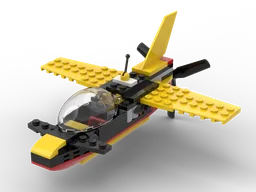 60144 Canard wing plane