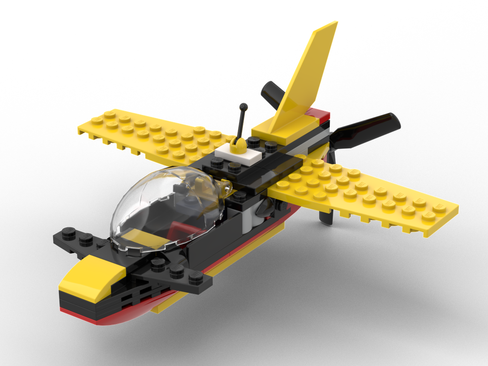 Lego 60144 Canard wing plane