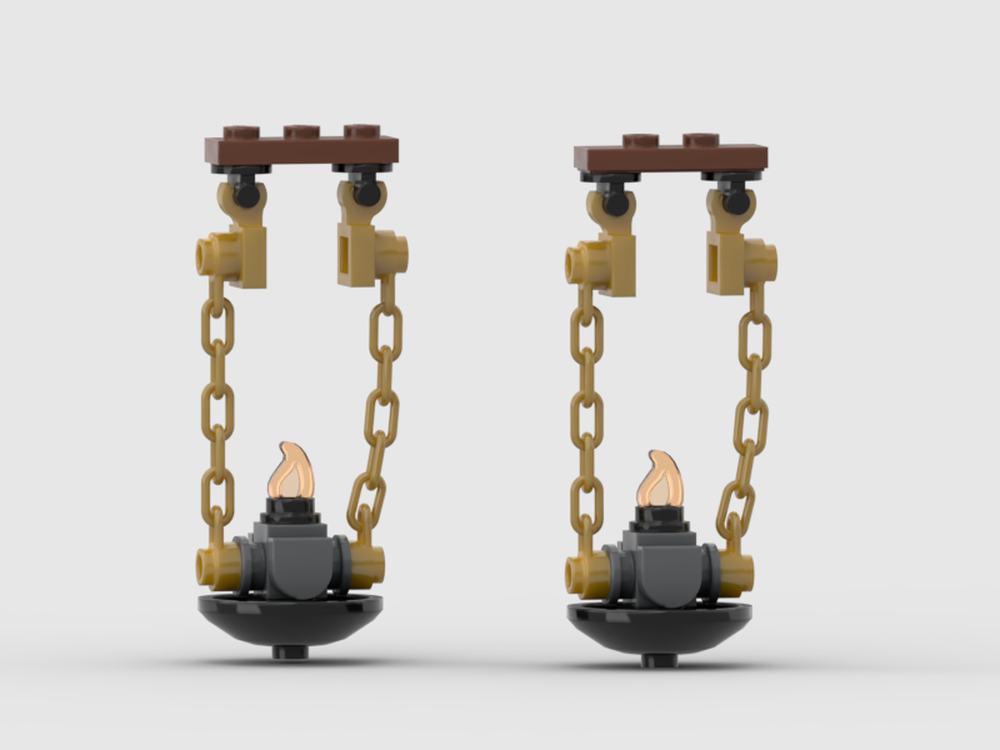 Lego Upside down Hanging Lamps